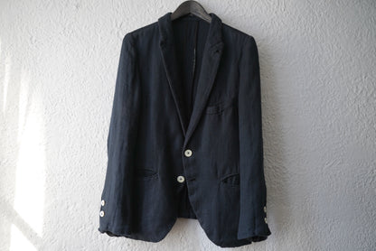 18SS コロンビーナコットンリネンテーラードジャケット / Geoffrey.B.Small(ジェフリービースモール)