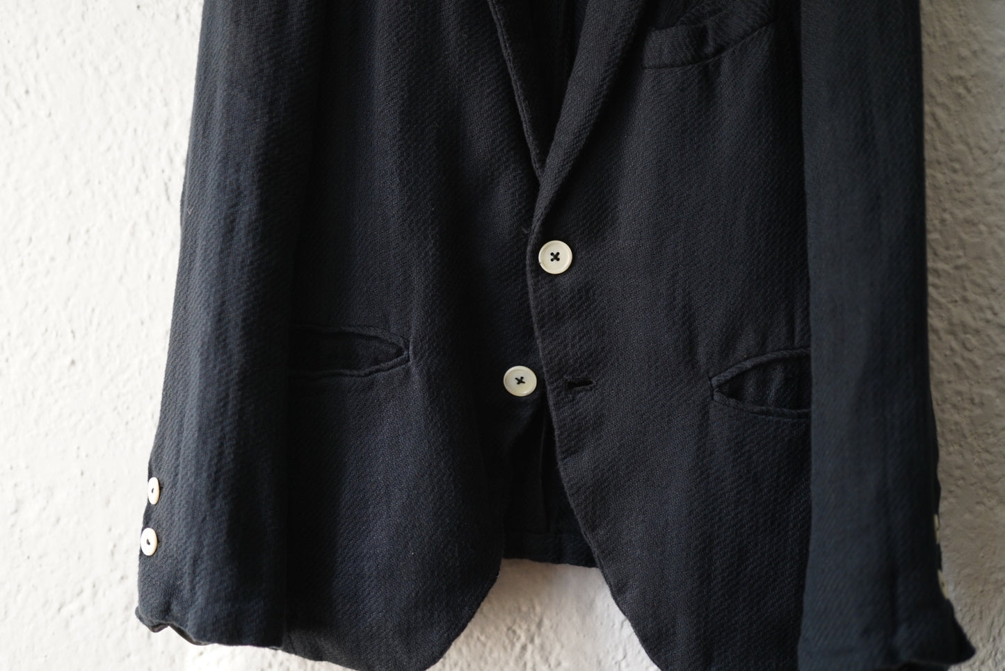 18SS コロンビーナコットンリネンテーラードジャケット / Geoffrey.B.Small(ジェフリービースモール)