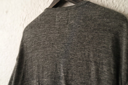 ダブルフェイスリネン半袖Tシャツ / Kenland Linen(ケンランドリネン)