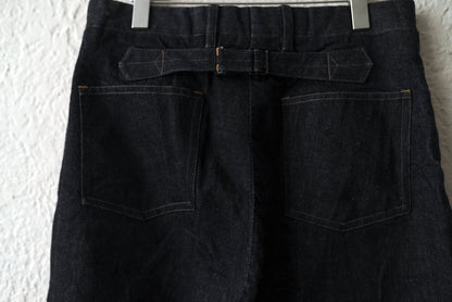 24AW Denim Trousers U.S.ARMY1930's デニムトラウザーズパンツ / the Crooked Tailor(ザ クルーキッドテーラー)