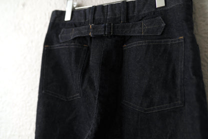 24AW Denim Trousers U.S.ARMY1930's デニムトラウザーズパンツ / the Crooked Tailor(ザ クルーキッドテーラー)
