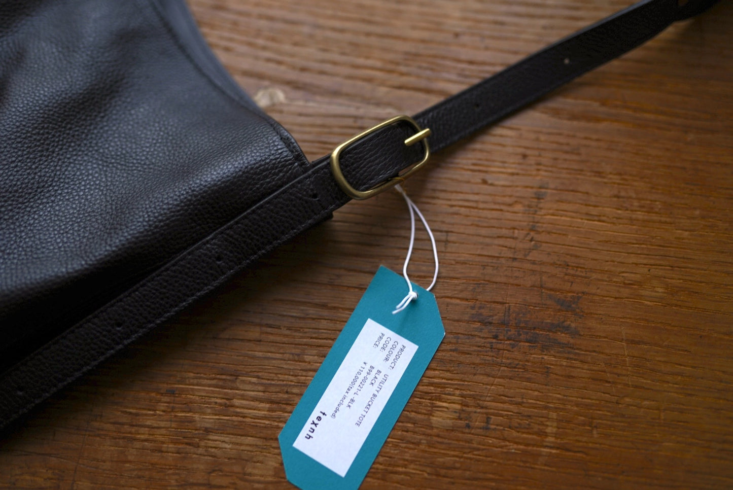 24AW UTILITY BUCKET TOTE レザーショルダーバッグ / HEUGN(ユーゲン) texnh(テクネ)