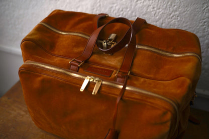 12SS スウェードレザーボストンバッグ / TRUSSARDI(トラサルディ)