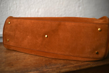 12SS スウェードレザーボストンバッグ / TRUSSARDI(トラサルディ)