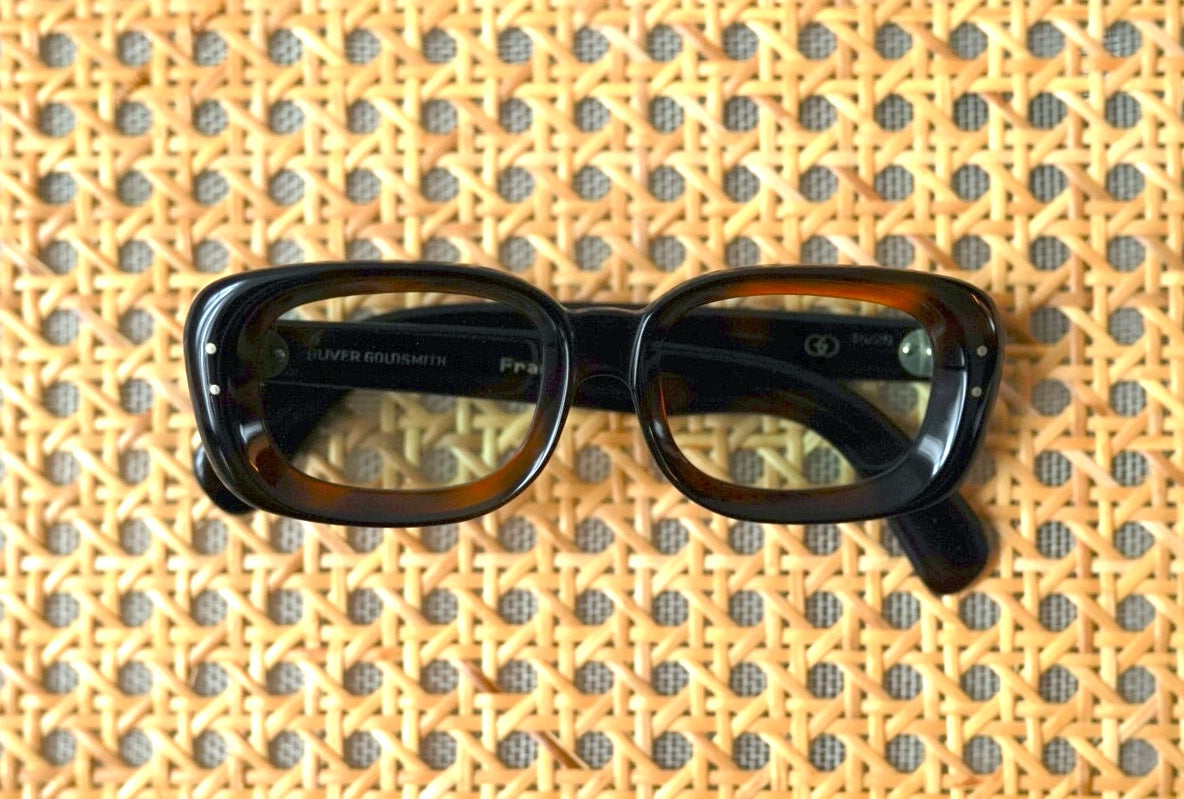 1960's ZOOK テレビジョンカットセルフレームアイウェア 眼鏡 フランス製 / OLIVER GOLDSMITH(オリバーゴールドスミス)