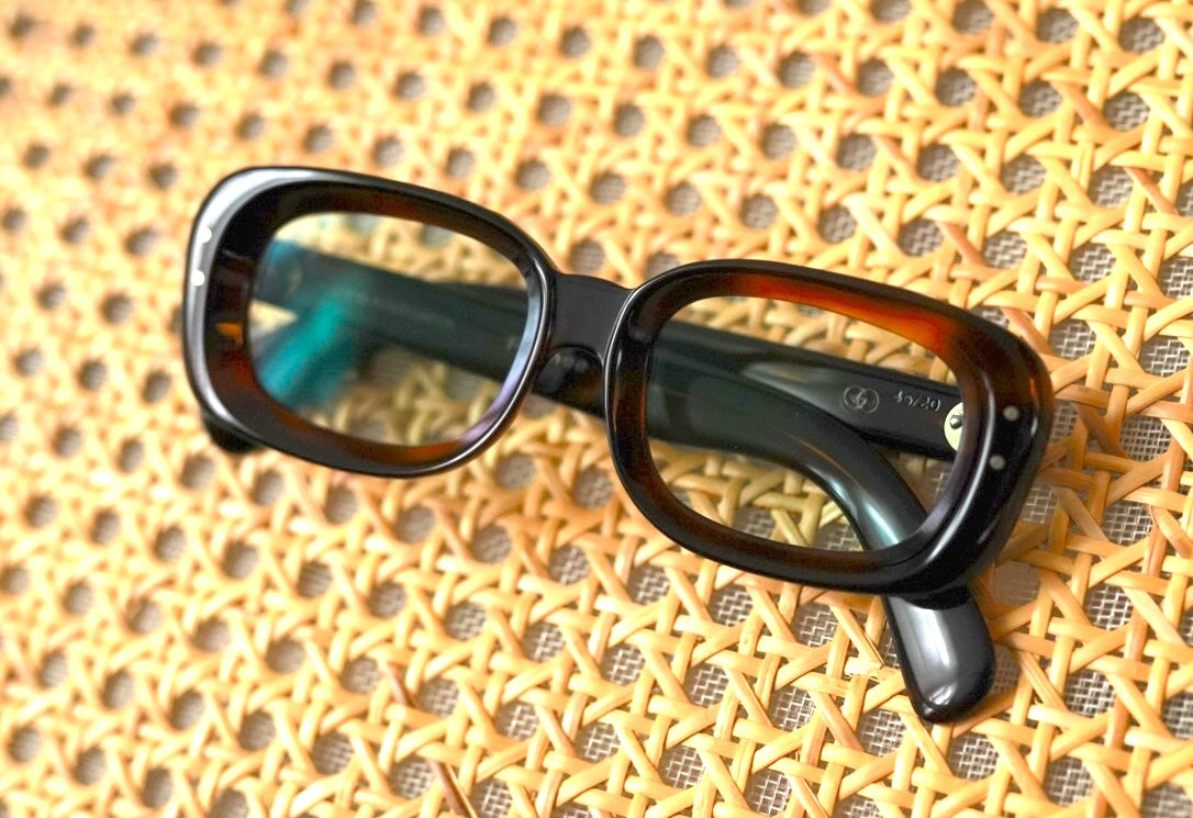 1960's ZOOK テレビジョンカットセルフレームアイウェア 眼鏡 フランス製 / OLIVER GOLDSMITH(オリバーゴールドスミス)