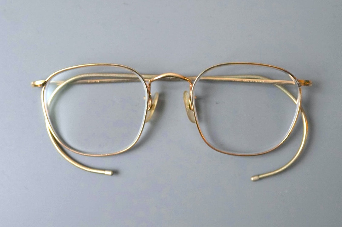 1960's 12KT GF Octagonal Eyewear ボストンフレームアイウェア 眼鏡 / ALGHA WORKS(アルガワークス)