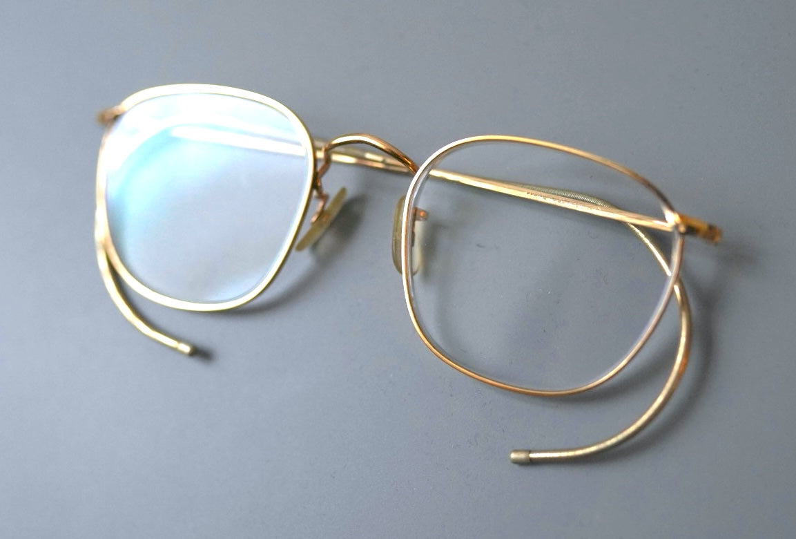 1960's 12KT GF Octagonal Eyewear ボストンフレームアイウェア 眼鏡 / ALGHA WORKS(アルガワークス)