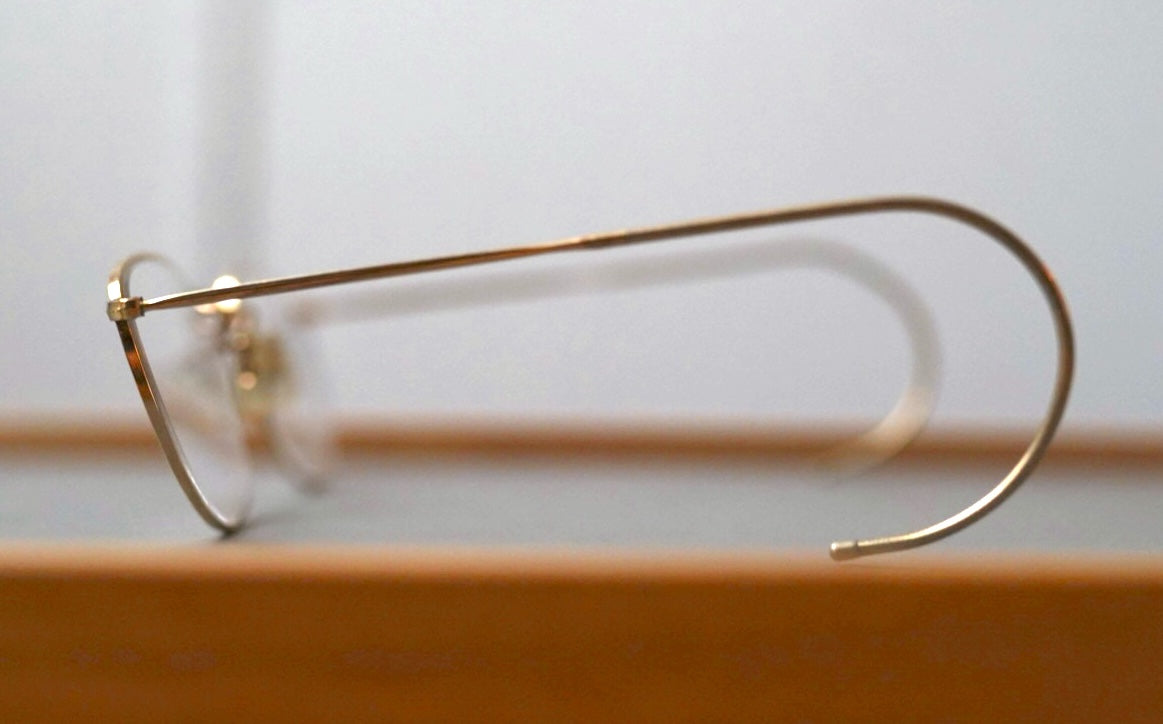 1960's 12KT GF Octagonal Eyewear ボストンフレームアイウェア 眼鏡 / ALGHA WORKS(アルガワークス)