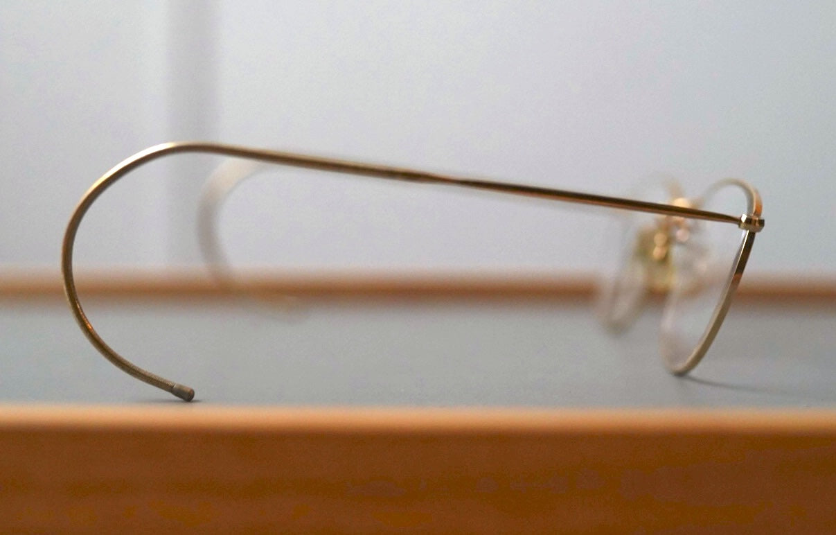 1960's 12KT GF Octagonal Eyewear ボストンフレームアイウェア 眼鏡 / ALGHA WORKS(アルガワークス)