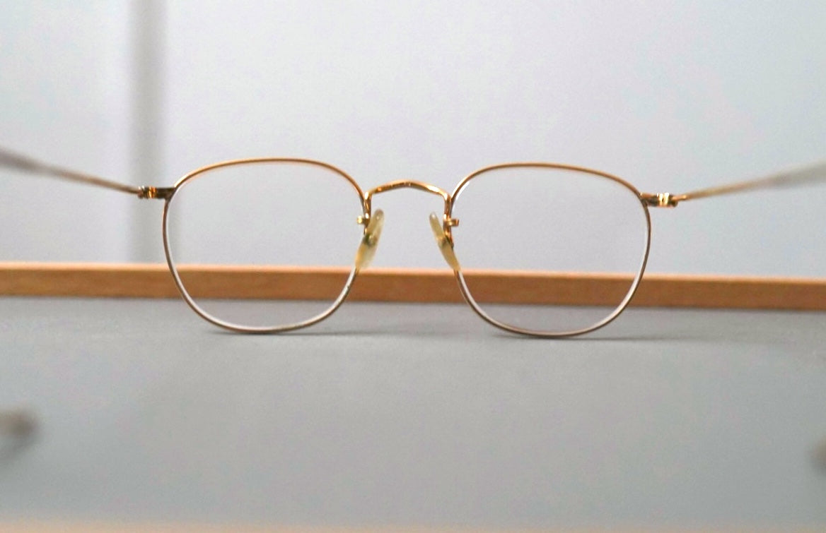 1960's 12KT GF Octagonal Eyewear ボストンフレームアイウェア 眼鏡 / ALGHA WORKS(アルガワークス)