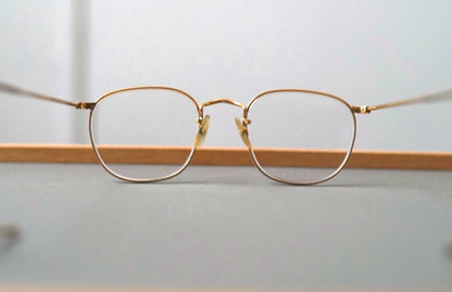 1960's 12KT GF Octagonal Eyewear ボストンフレームアイウェア 眼鏡 / ALGHA WORKS(アルガワークス)