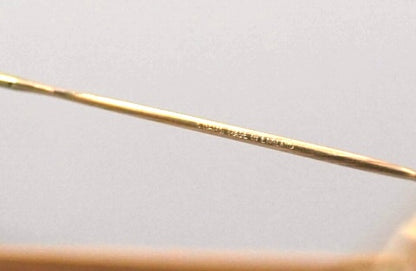 1960's 12KT GF Octagonal Eyewear ボストンフレームアイウェア 眼鏡 / ALGHA WORKS(アルガワークス)