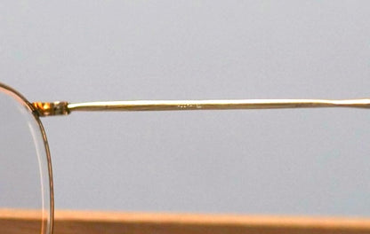 1960's 12KT GF Octagonal Eyewear ボストンフレームアイウェア 眼鏡 / ALGHA WORKS(アルガワークス)