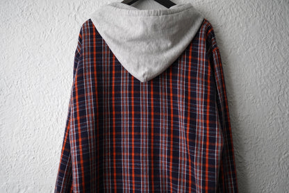 20AW hooded check shirt フランネルシャツパーカー 2 / UNUSED(アンユーズド)