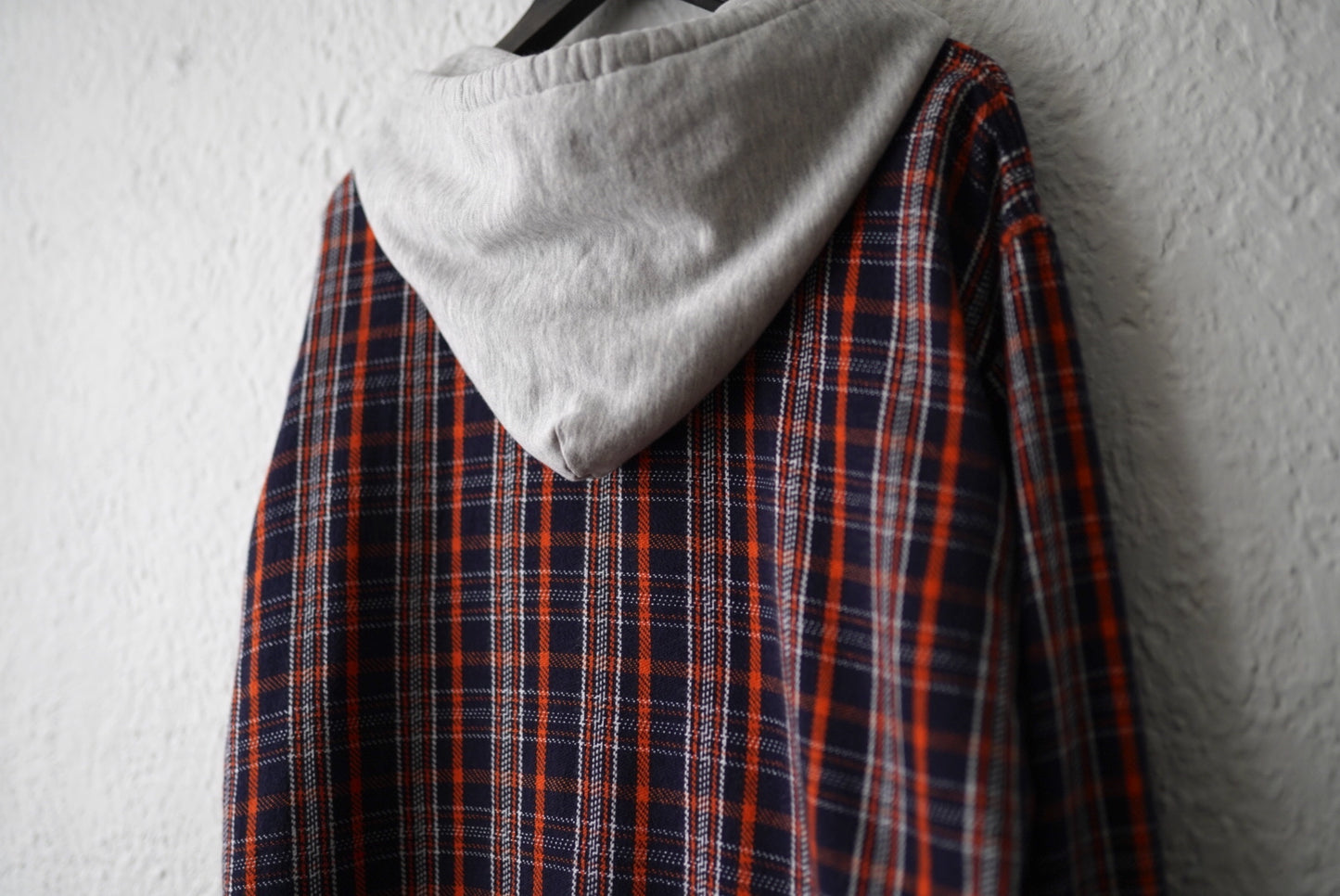 20AW hooded check shirt フランネルシャツパーカー 2 / UNUSED(アンユーズド)