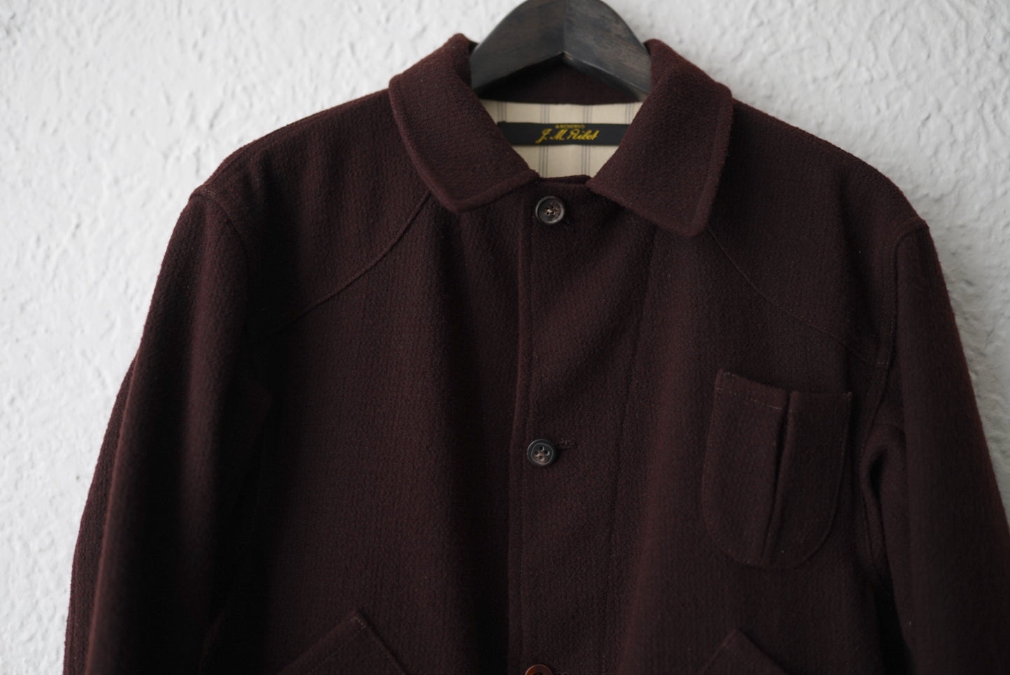 19AW ウールハンティングジャケット / ARCHIVIO J.M.Ribot(アルキヴィオ J.M.リボット)