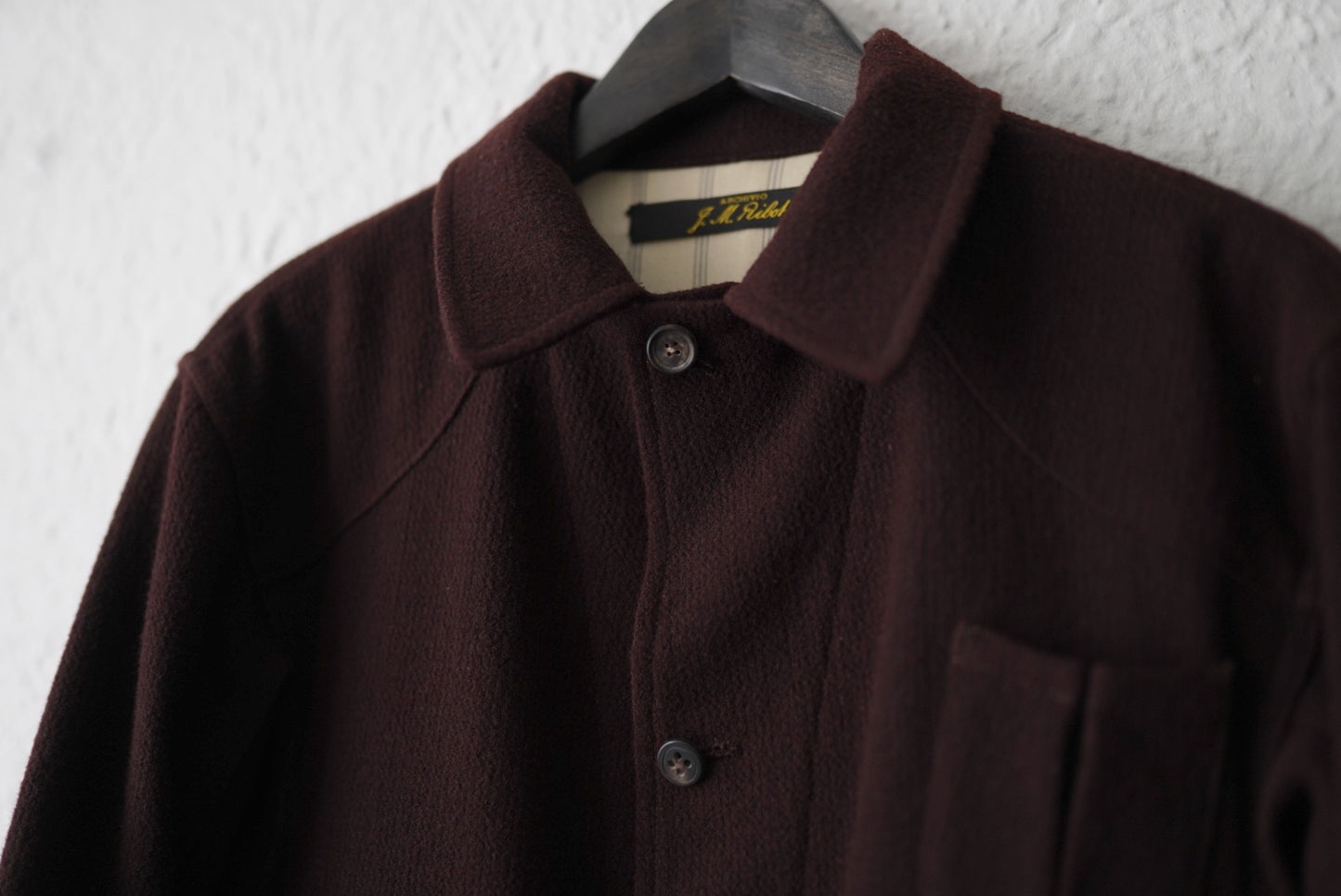 19AW ウールハンティングジャケット / ARCHIVIO J.M.Ribot(アルキヴィオ J.M.リボット)