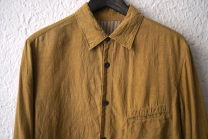 22SS Look6 クラシックリネンシャツ / ZIGGY CHEN(ジギーチェン)