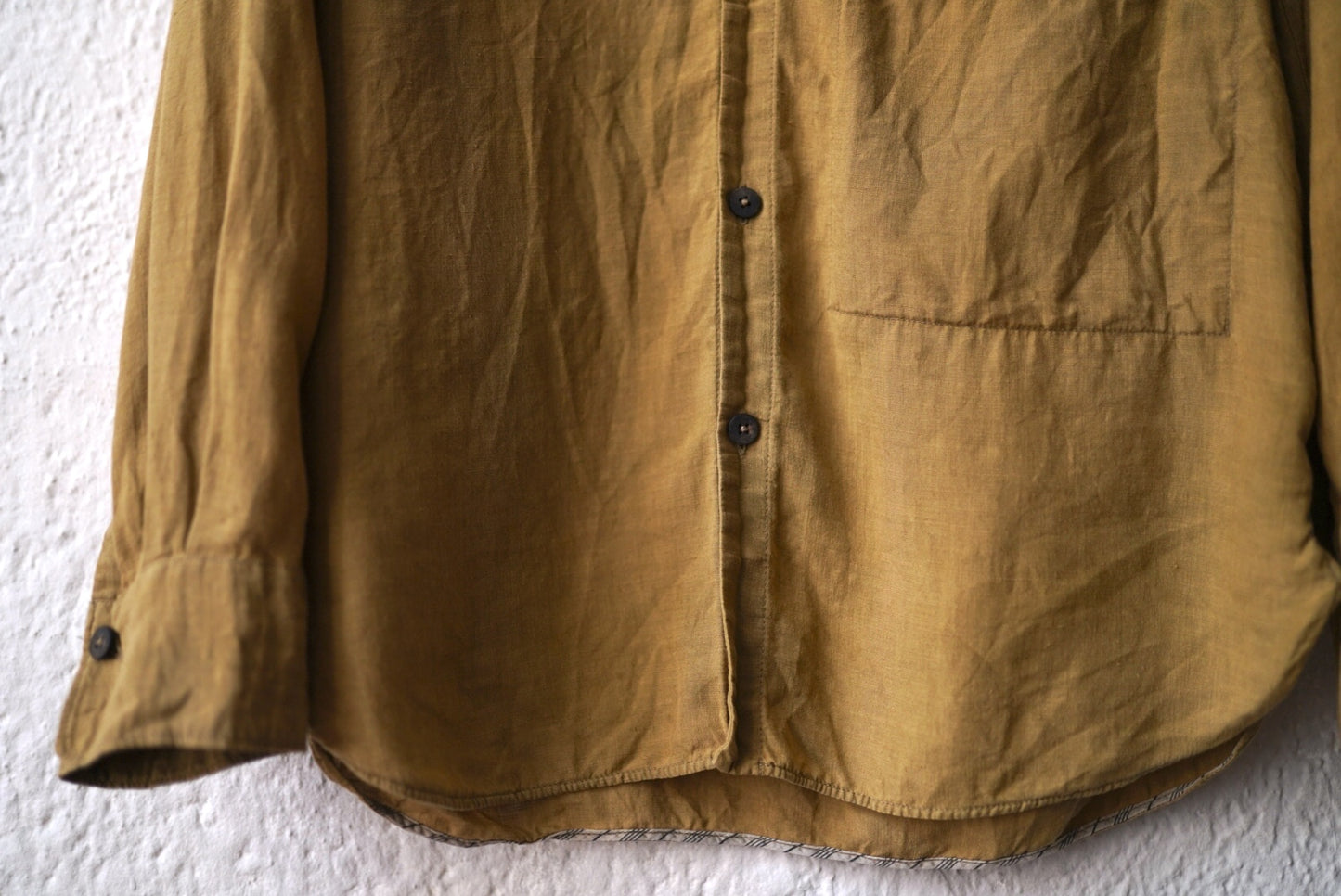 22SS Look6 クラシックリネンシャツ / ZIGGY CHEN(ジギーチェン)