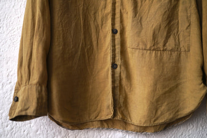 22SS Look6 クラシックリネンシャツ / ZIGGY CHEN(ジギーチェン)