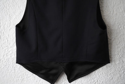 ウールジレ ベスト / ANNDEMEULEMEESTER(アンドゥムルメステール)