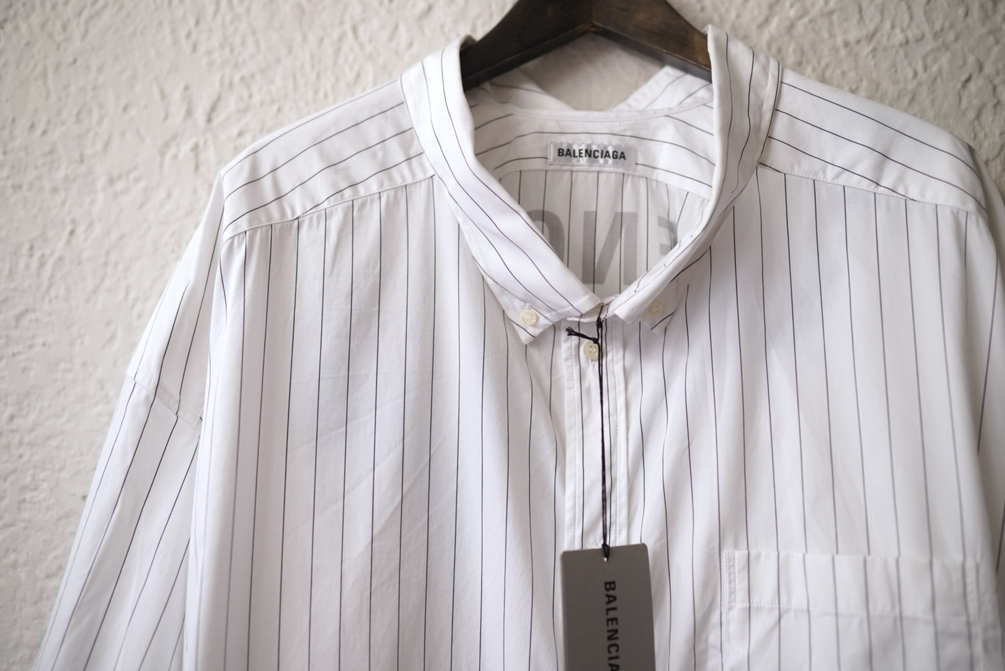 20SS SWING SHIRT ストライプスイングシャツ / BALENCIAGA(バレンシアガ)