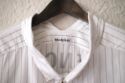 20SS SWING SHIRT ストライプスイングシャツ / BALENCIAGA(バレンシアガ)