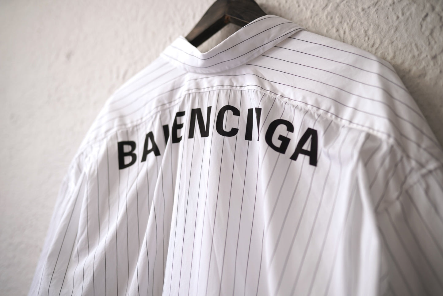 20SS SWING SHIRT ストライプスイングシャツ / BALENCIAGA(バレンシアガ)