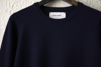 ロイヤルアルパカクルーネックニットセーター / THE INOUE BROTHERS(ザ イノウエブラザーズ)