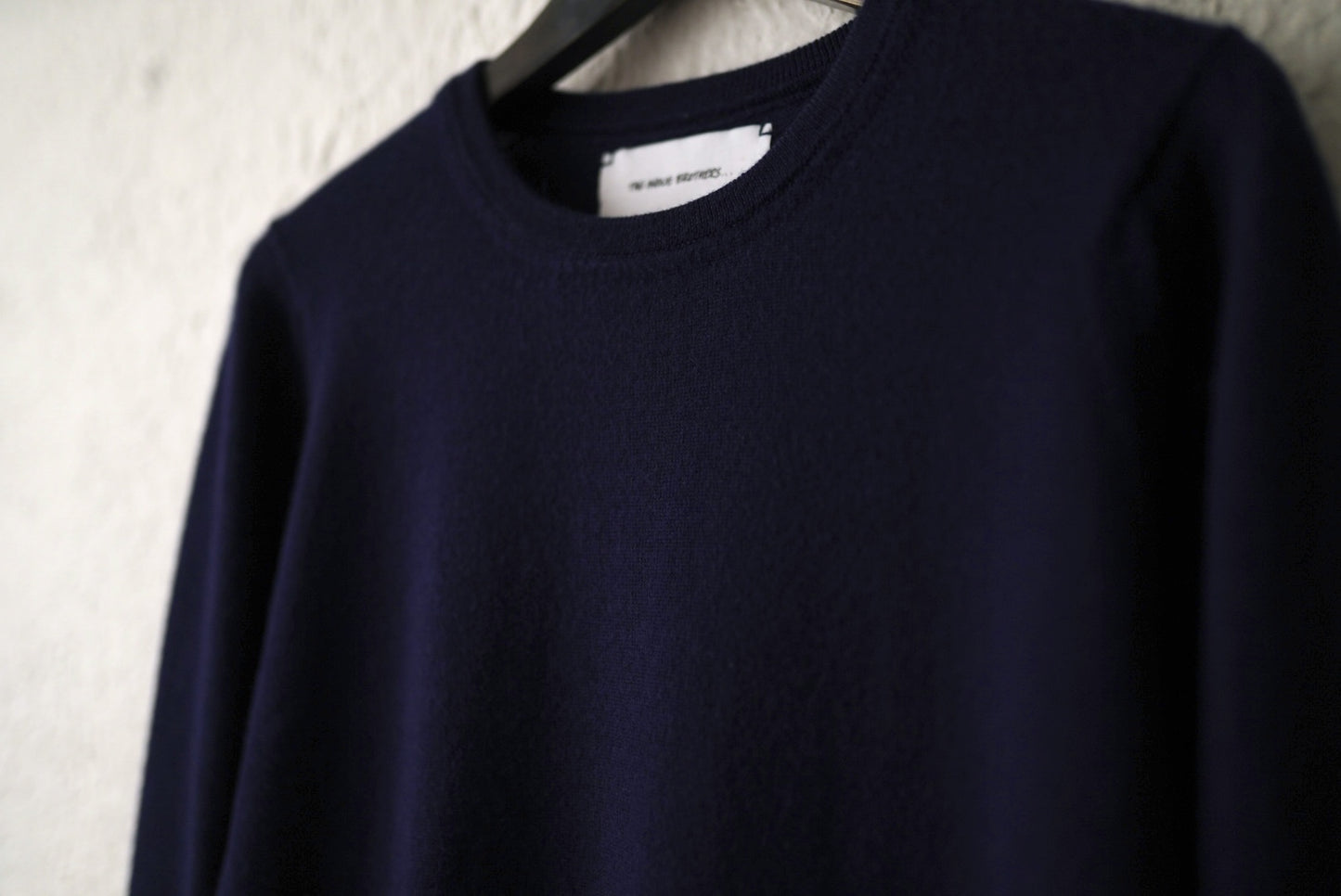 ロイヤルアルパカクルーネックニットセーター / THE INOUE BROTHERS(ザ イノウエブラザーズ)