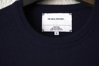 ロイヤルアルパカクルーネックニットセーター / THE INOUE BROTHERS(ザ イノウエブラザーズ)