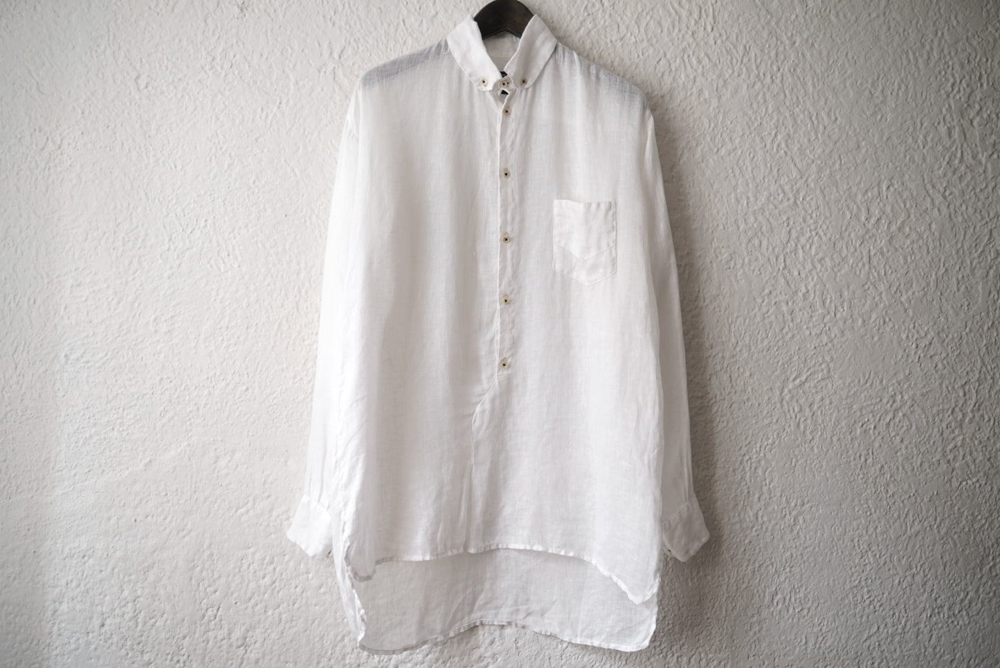 17SS Pullover Shirt リネンプルオーバーシャツ トップス / Geoffrey.B.Small(ジェフリービースモール)