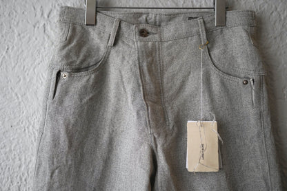 25SS DISPLACEMENT JEANS DNA Paperトラウザーズパンツ / taichi murakami(タイチムラカミ)