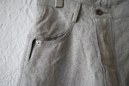 25SS DISPLACEMENT JEANS DNA Paperトラウザーズパンツ / taichi murakami(タイチムラカミ)