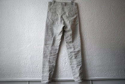 25SS DISPLACEMENT JEANS DNA Paperトラウザーズパンツ / taichi murakami(タイチムラカミ)