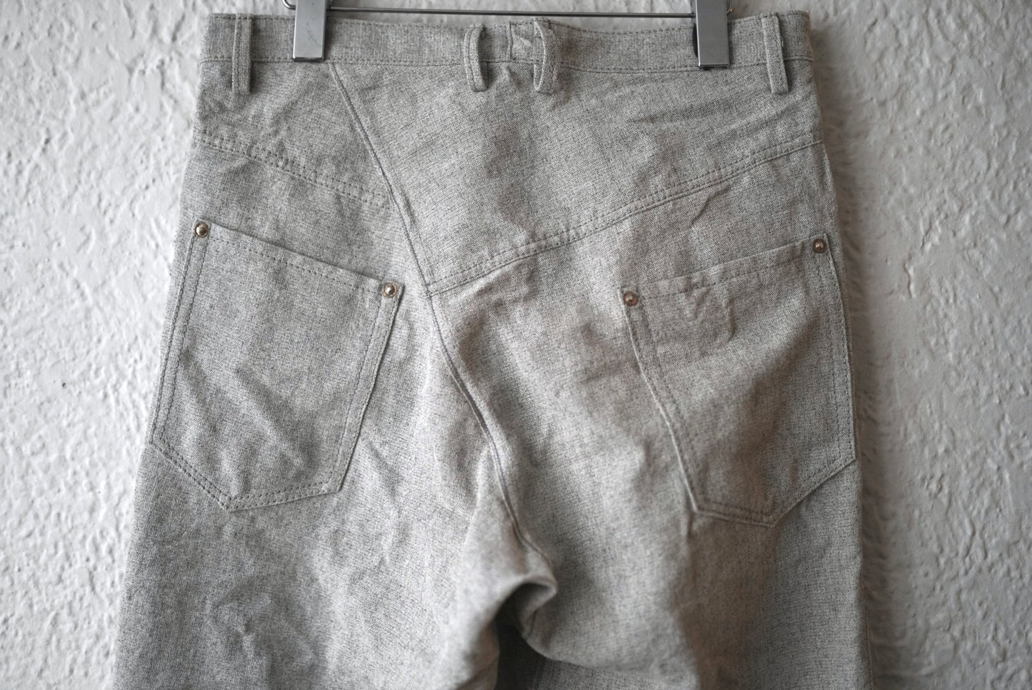 25SS DISPLACEMENT JEANS DNA Paperトラウザーズパンツ / taichi murakami(タイチムラカミ)