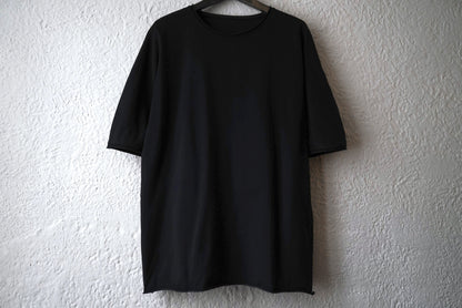 25SS コットンジャージードルマンカットソー ブラック / ware(ウェアー)