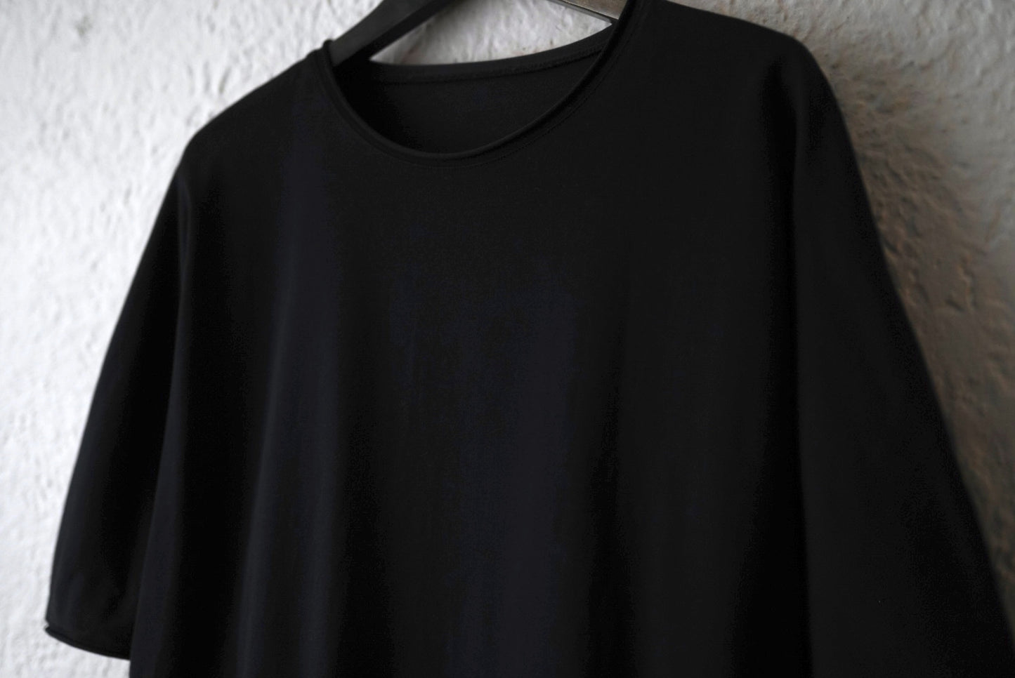 25SS コットンジャージードルマンカットソー ブラック / ware(ウェアー)