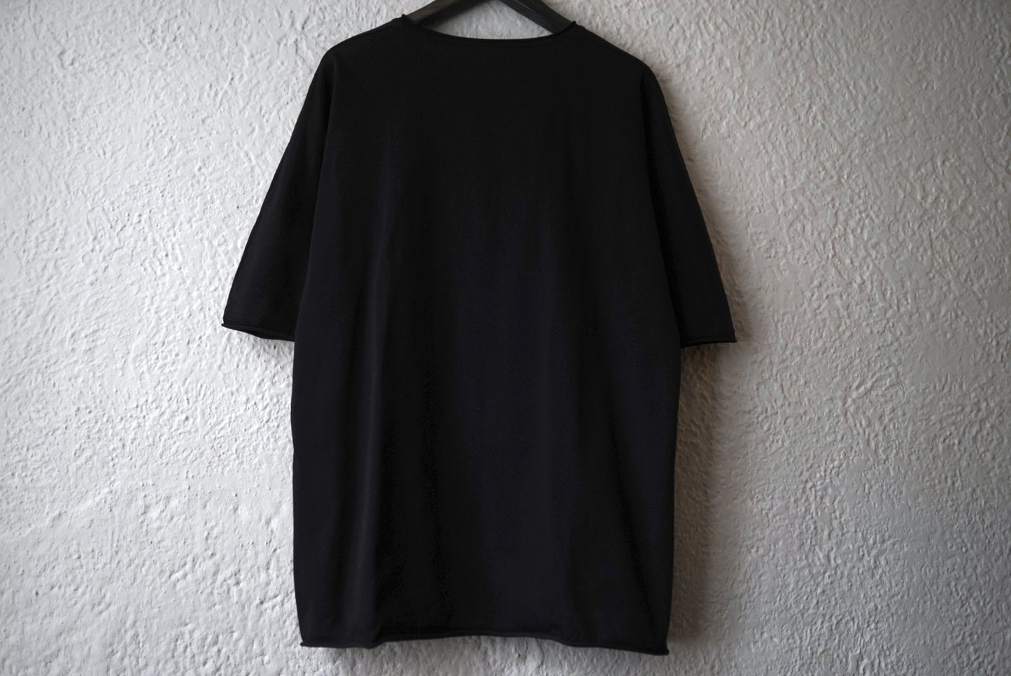 25SS コットンジャージードルマンカットソー ブラック / ware(ウェアー)