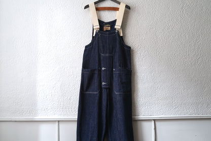 21SS LYBRO NAVAL DUNGAREE デニムオーバーオール / Nigel Cabourn(ナイジェルケーボン)