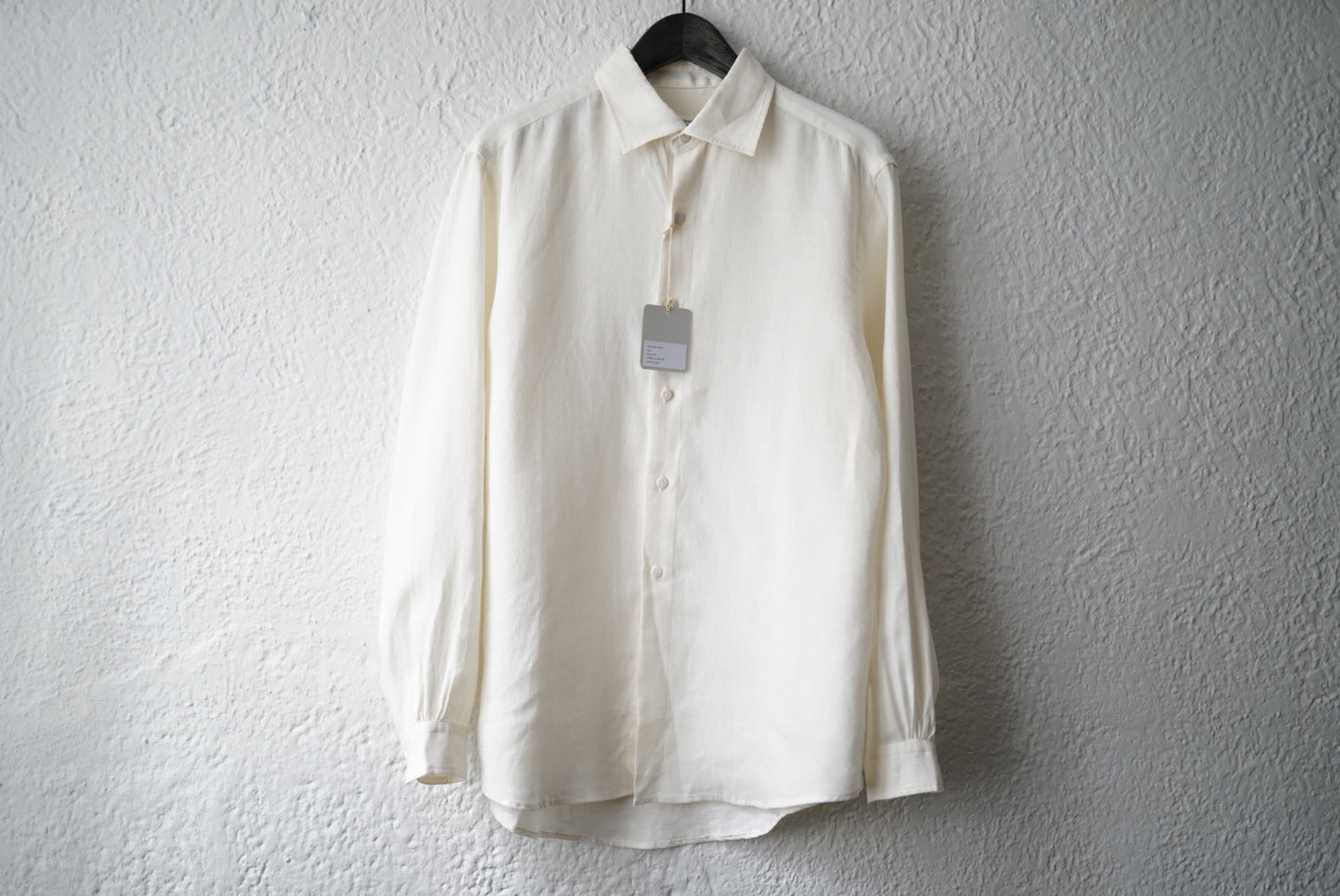 23SS プレーンリネンシャツ / Aquellos Ojos Verdes(アケヨス オホス ヴェルデス) BISHU