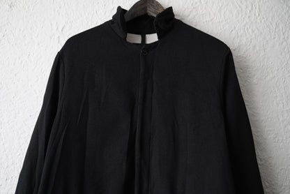 QUASIMODO JACKET ポリ縮絨ステンカラーコート / garment reproduction of workers(ガーメントリプロダクションオブワーカーズ)