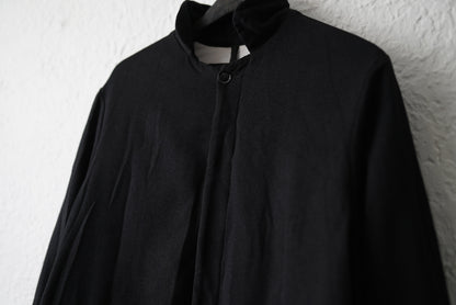 QUASIMODO JACKET ポリ縮絨ステンカラーコート / garment reproduction of workers(ガーメントリプロダクションオブワーカーズ)