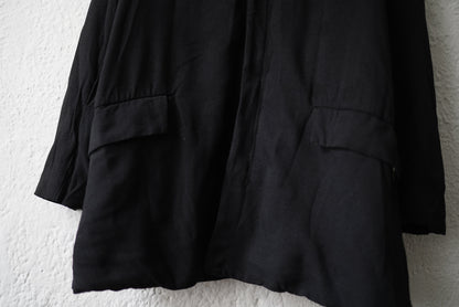 QUASIMODO JACKET ポリ縮絨ステンカラーコート / garment reproduction of workers(ガーメントリプロダクションオブワーカーズ)