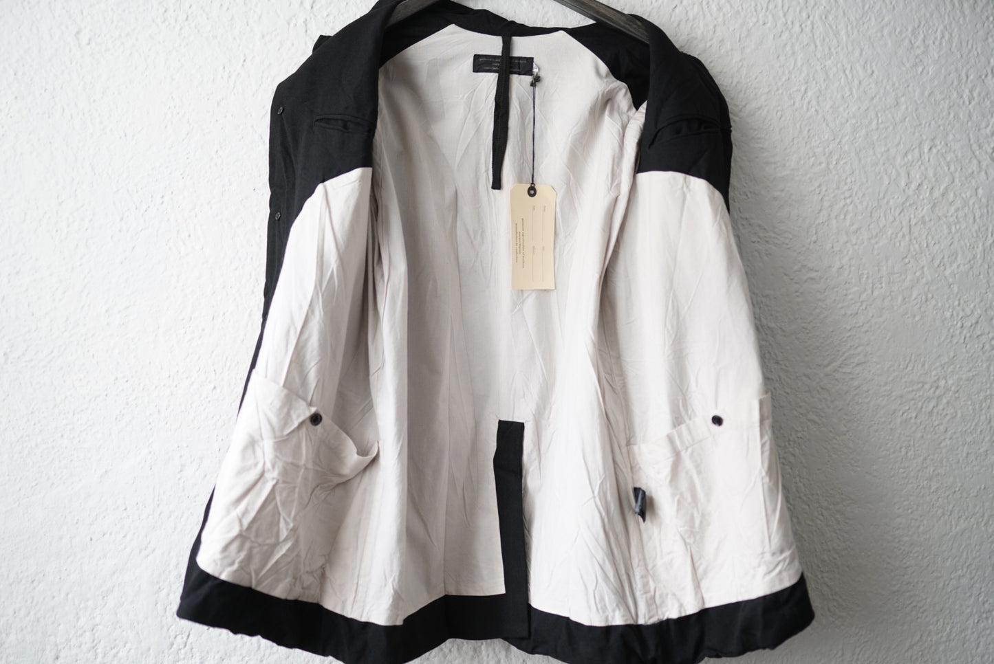 QUASIMODO JACKET ポリ縮絨ステンカラーコート / garment reproduction of workers(ガーメントリプロダクションオブワーカーズ)