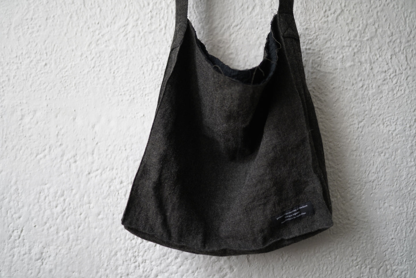 QUASIMODO JACKET ポリ縮絨ステンカラーコート / garment reproduction of workers(ガーメントリプロダクションオブワーカーズ)