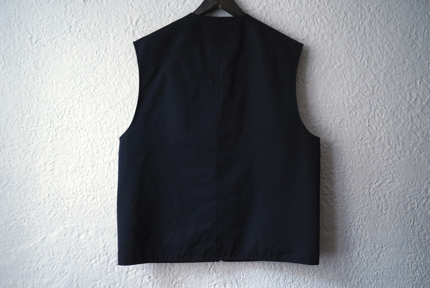 25SS VEST20 コットンシルクポプリンジップアップベスト ジレ / JIL SANDER(ジルサンダー)