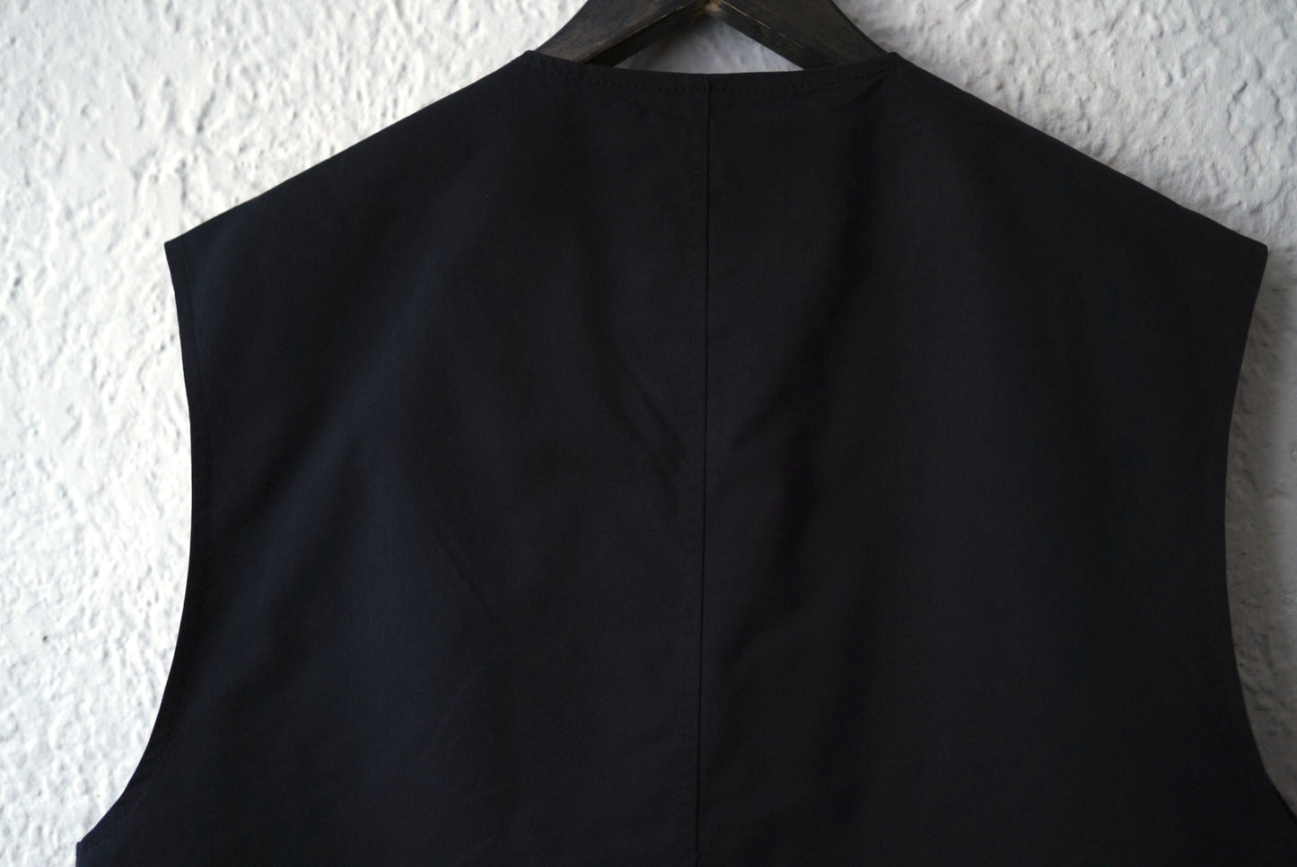 25SS VEST20 コットンシルクポプリンジップアップベスト ジレ / JIL SANDER(ジルサンダー)