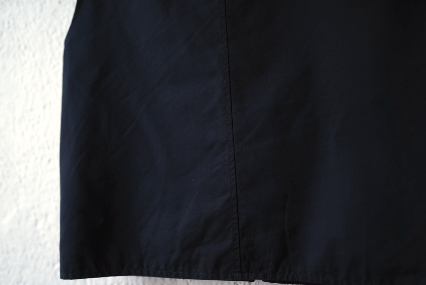 25SS VEST20 コットンシルクポプリンジップアップベスト ジレ / JIL SANDER(ジルサンダー)